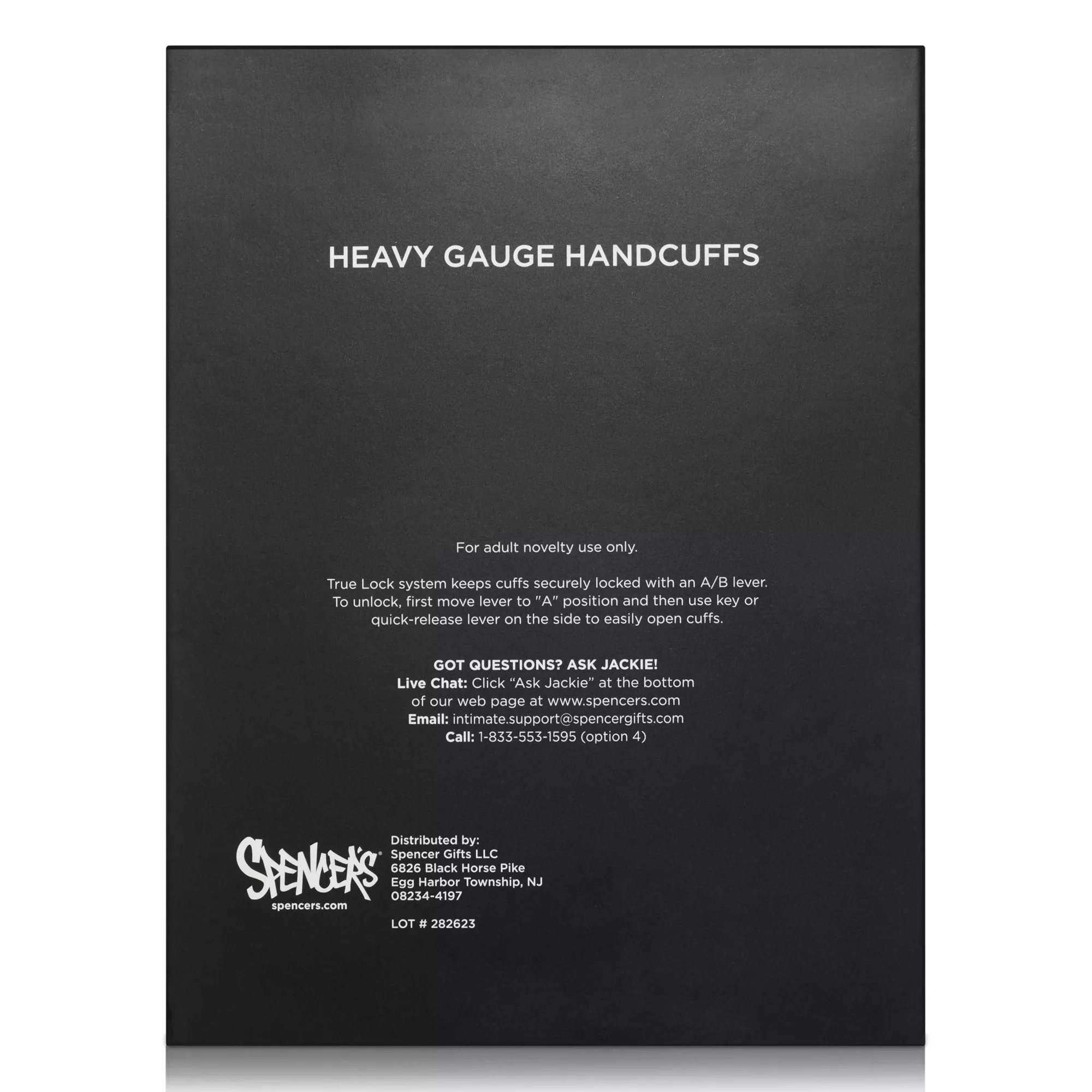 Heavy Gauge Handcuffs - Pleasure Bound at Spencer's