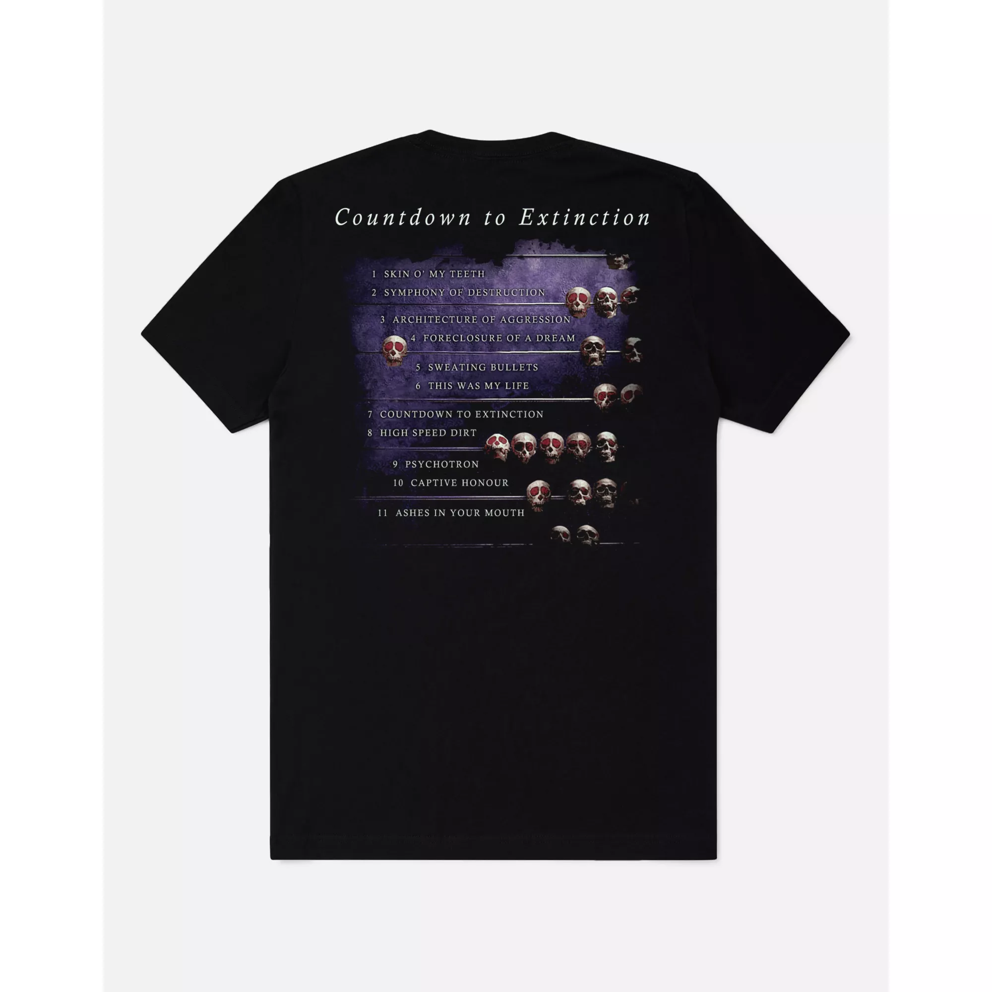 Countdown to Extinction T Shirt - Megadeth at Spencer's
