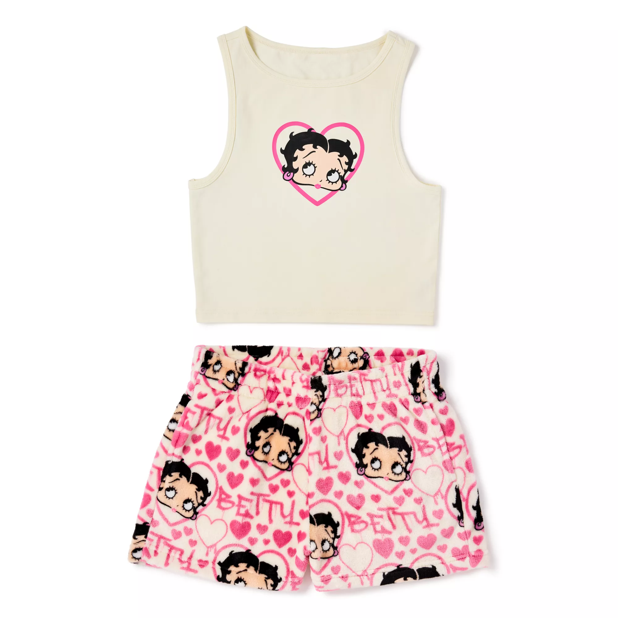 Betty Boop Tank Top and Shorts Set at Spencer's