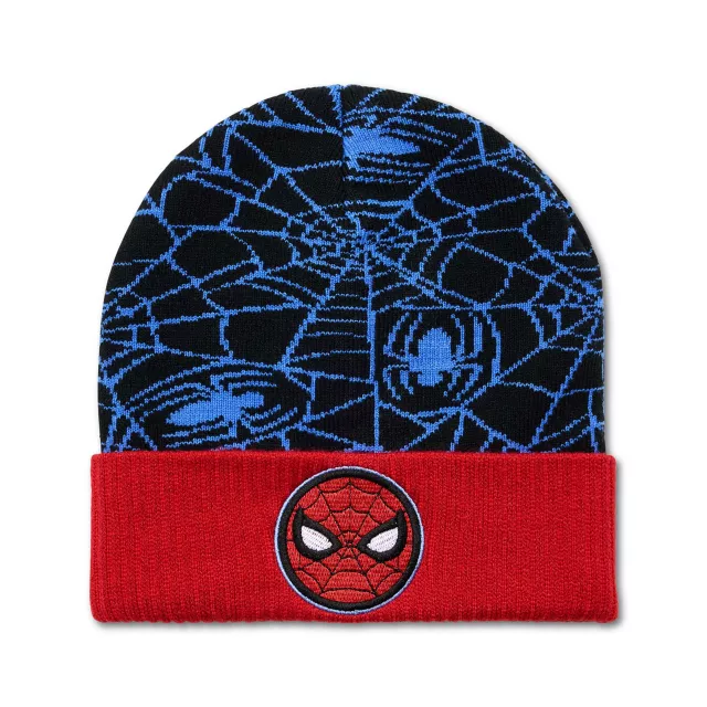 Spider-Man Web Cuff Beanie Hat at Spencer's
