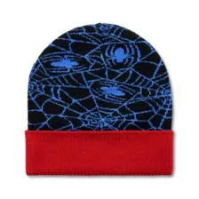 Spider-Man Web Cuff Beanie Hat at Spencer's