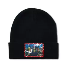 Universal Monsters Stitched Decal Knit Beanie Hat at Spencer's