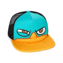 Perry the Platypus Glow in the Dark Trucker Hat - Phineas and Ferb at Spencer's