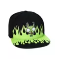 Gir Flames Snapback Hat - Invader Zim at Spencer's