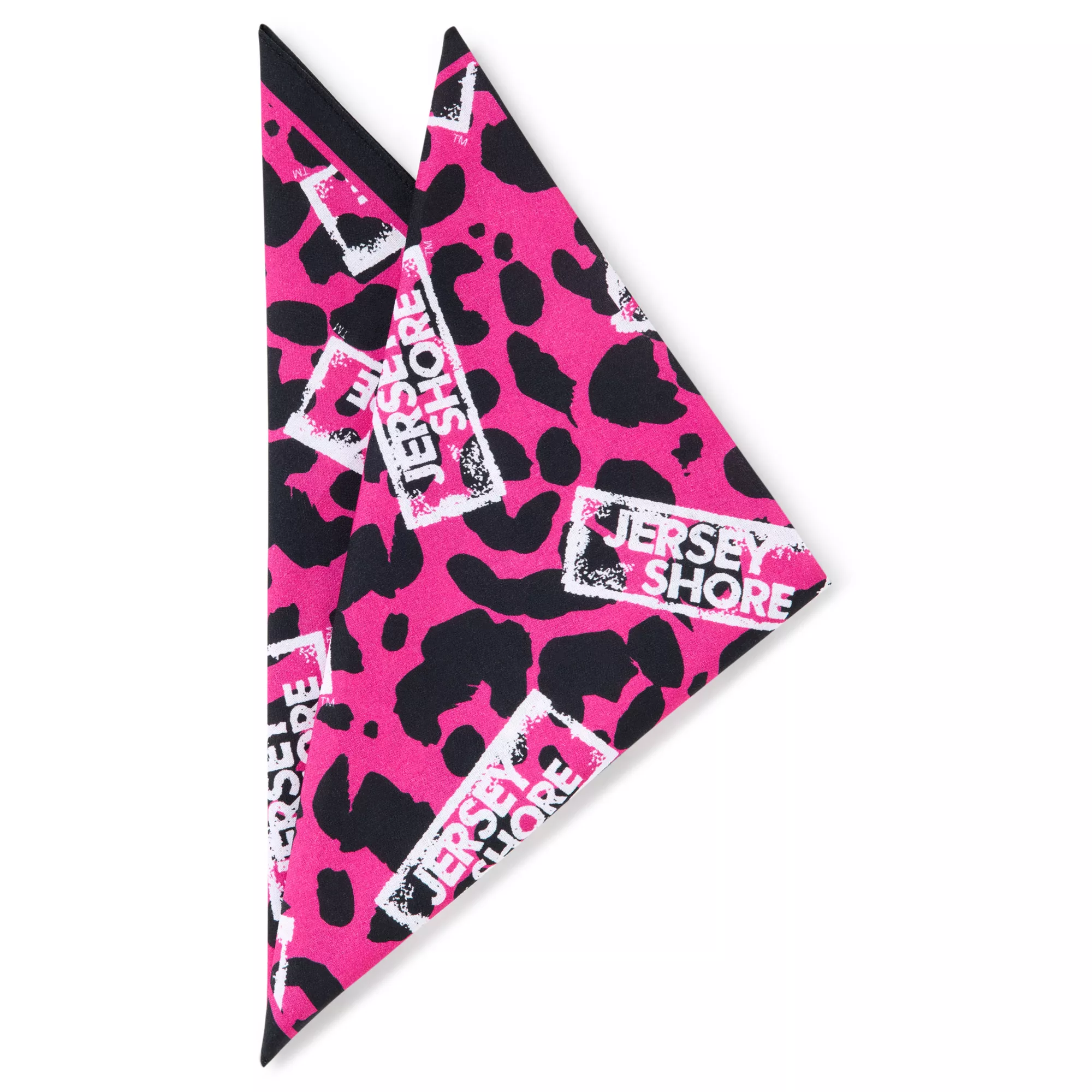 Pink Cheetah Print Bandana - Jersey Shore