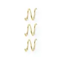 Multi-Pack Goldtone Spiral Nose Hoops 3 Pack - 20 Gauge at Spencer's