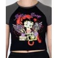 Betty Boop Angel Wings Motorcycle Baby T Shirt at Spencer's