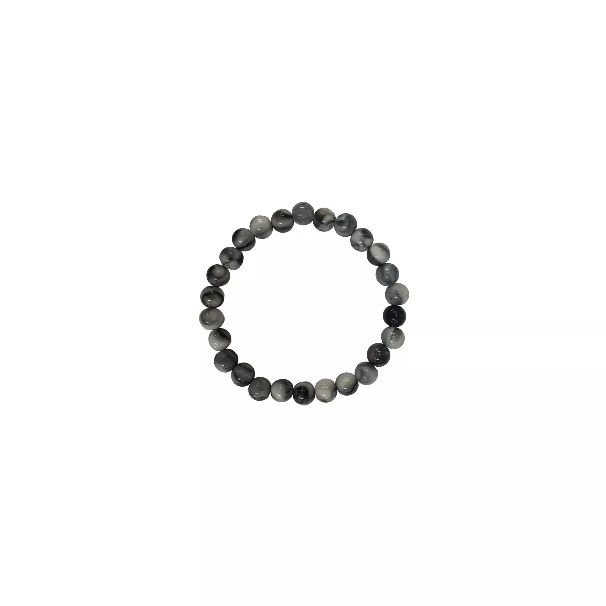 Black and Gray Long Distance Bracelets - 2 Pack at Spencer's