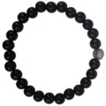 Multi-Pack Black and Grey Long Distance Beaded Bracelets - 2 Pack at Spencer's