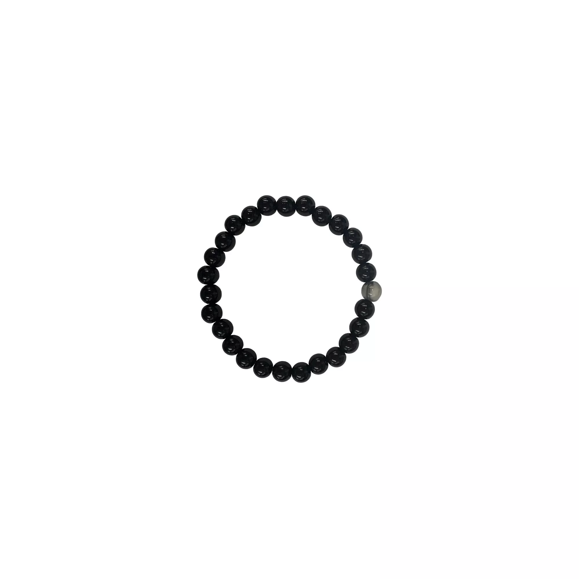 Black and Gray Long Distance Bracelets - 2 Pack at Spencer's