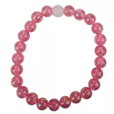 White and Pink Long Distance Beaded Bracelets at Spencer's