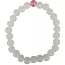 White and Pink Long Distance Beaded Bracelets at Spencer's