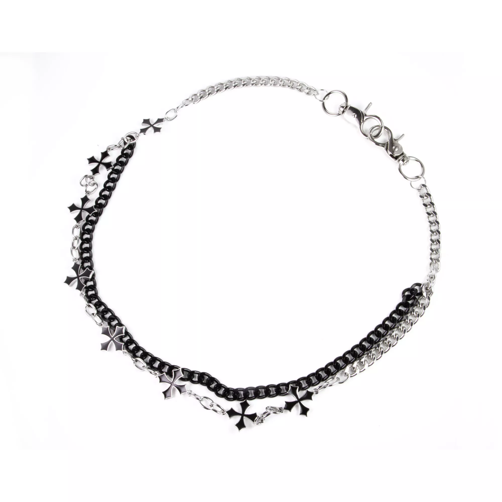 Cross Layered Wallet Chain at Spencer's