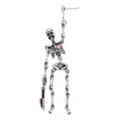 CZ Skeleton Knife Dangle Earrings at Spencer's