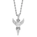 Angel Baby Pendant Chain Necklace at Spencer's