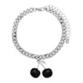 Multi-Pack Cherry and 8-Ball Chain Bracelets - 5 Pack at Spencer's