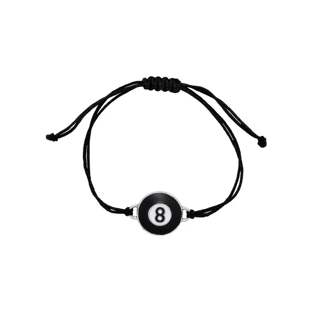 Multi-Pack Cherry and 8-Ball Chain Bracelets - 5 Pack at Spencer's