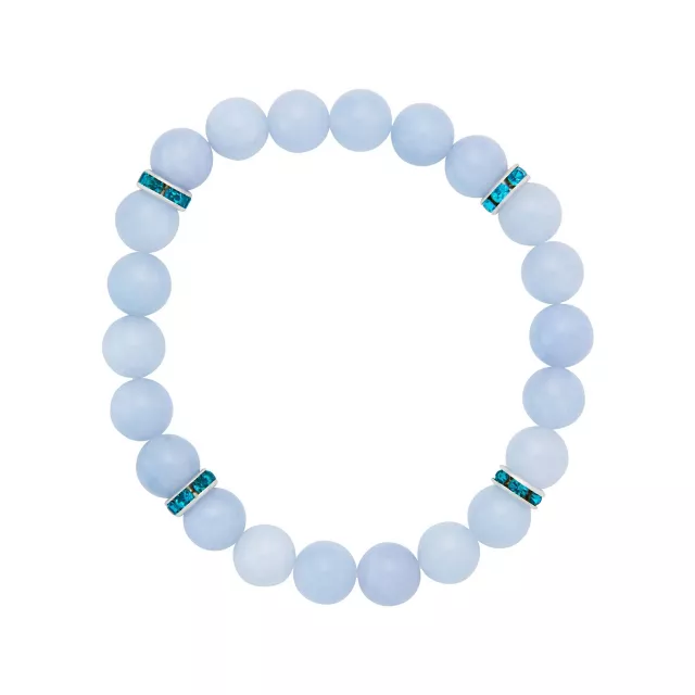 Celestite Stretch Bracelet at Spencer's