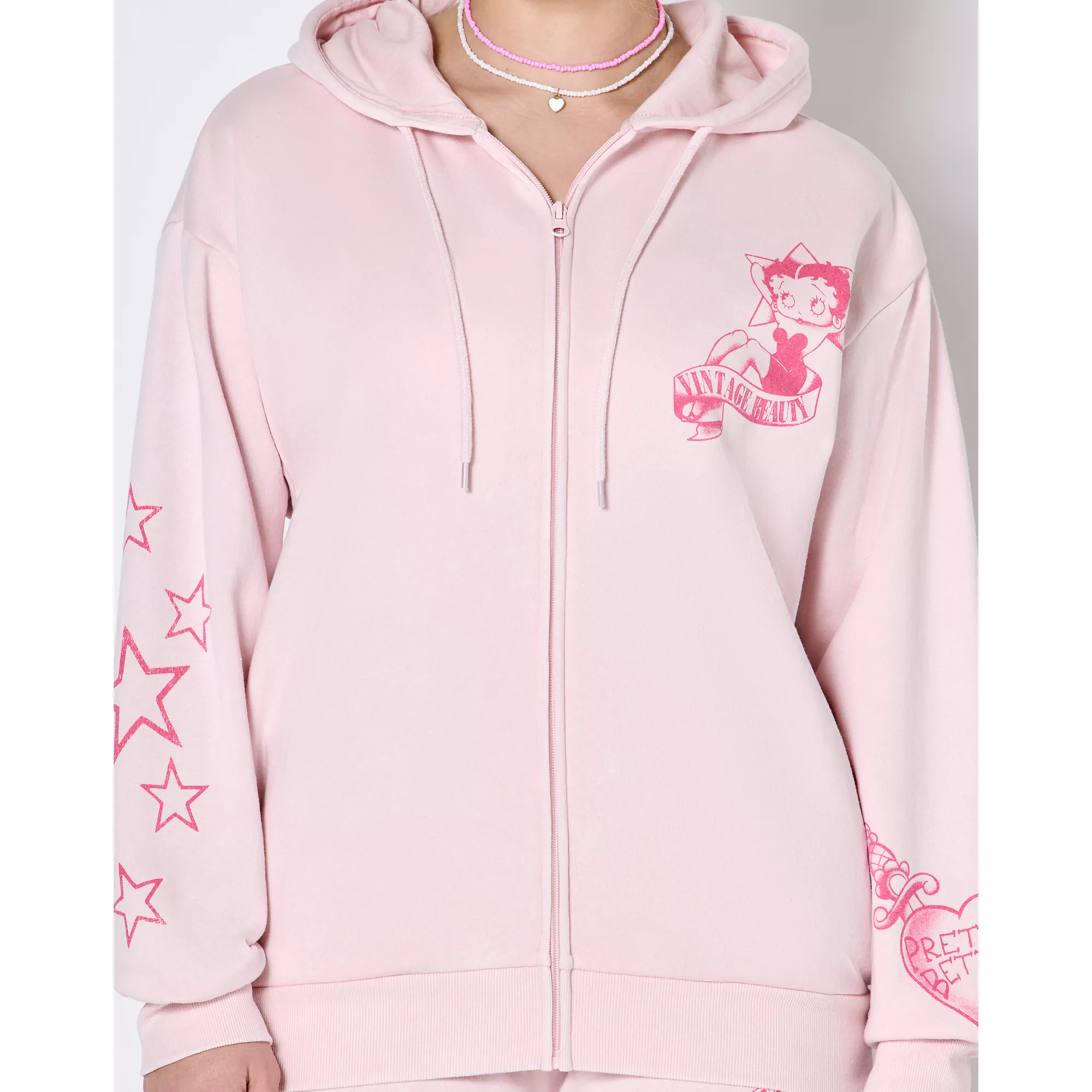 Betty Boop Zip Hoodie at Spencer's
