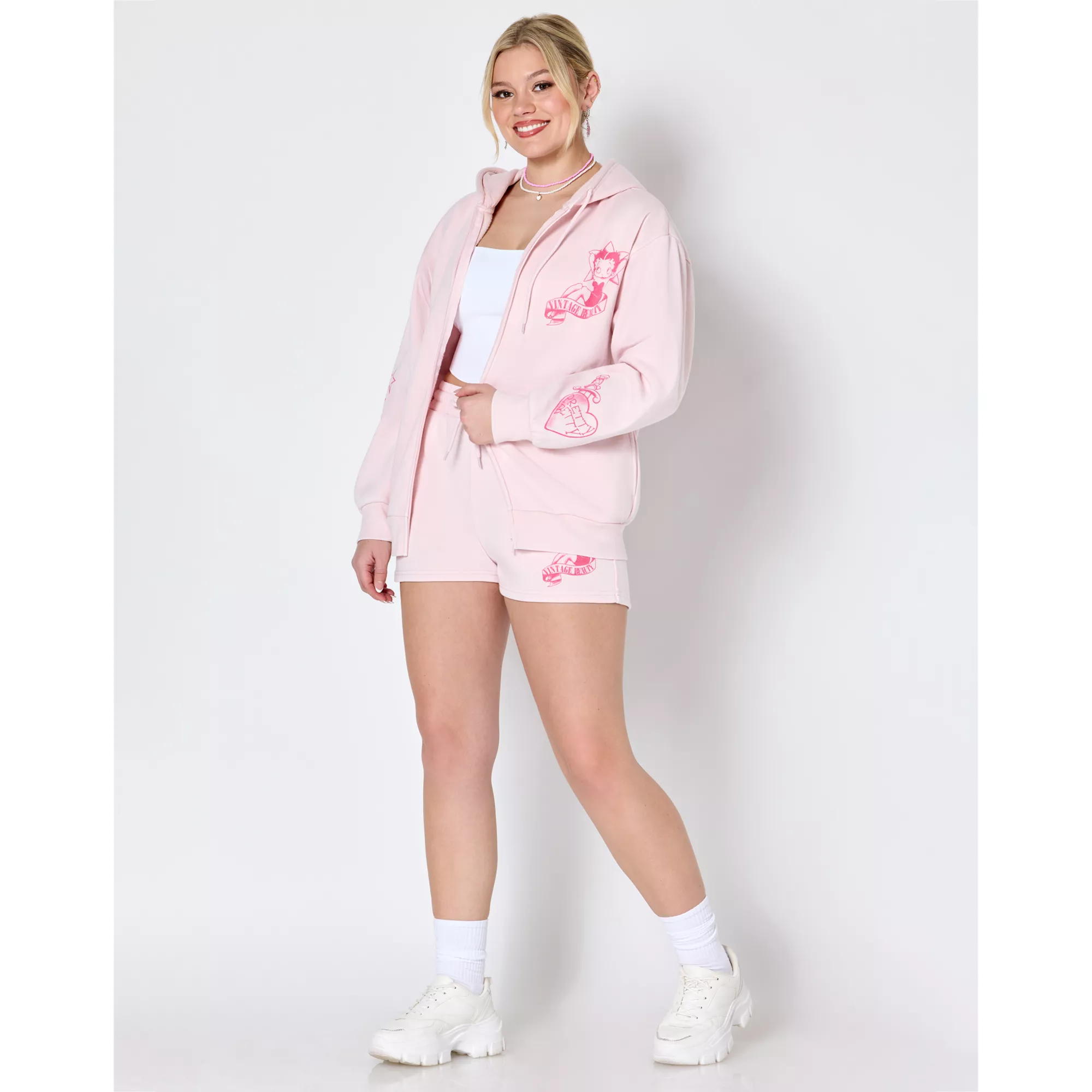 Betty Boop Zip Hoodie at Spencer's