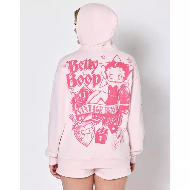 Betty Boop Zip Hoodie at Spencer's