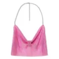 Pink Chain Bow Crop Top at Spencer's