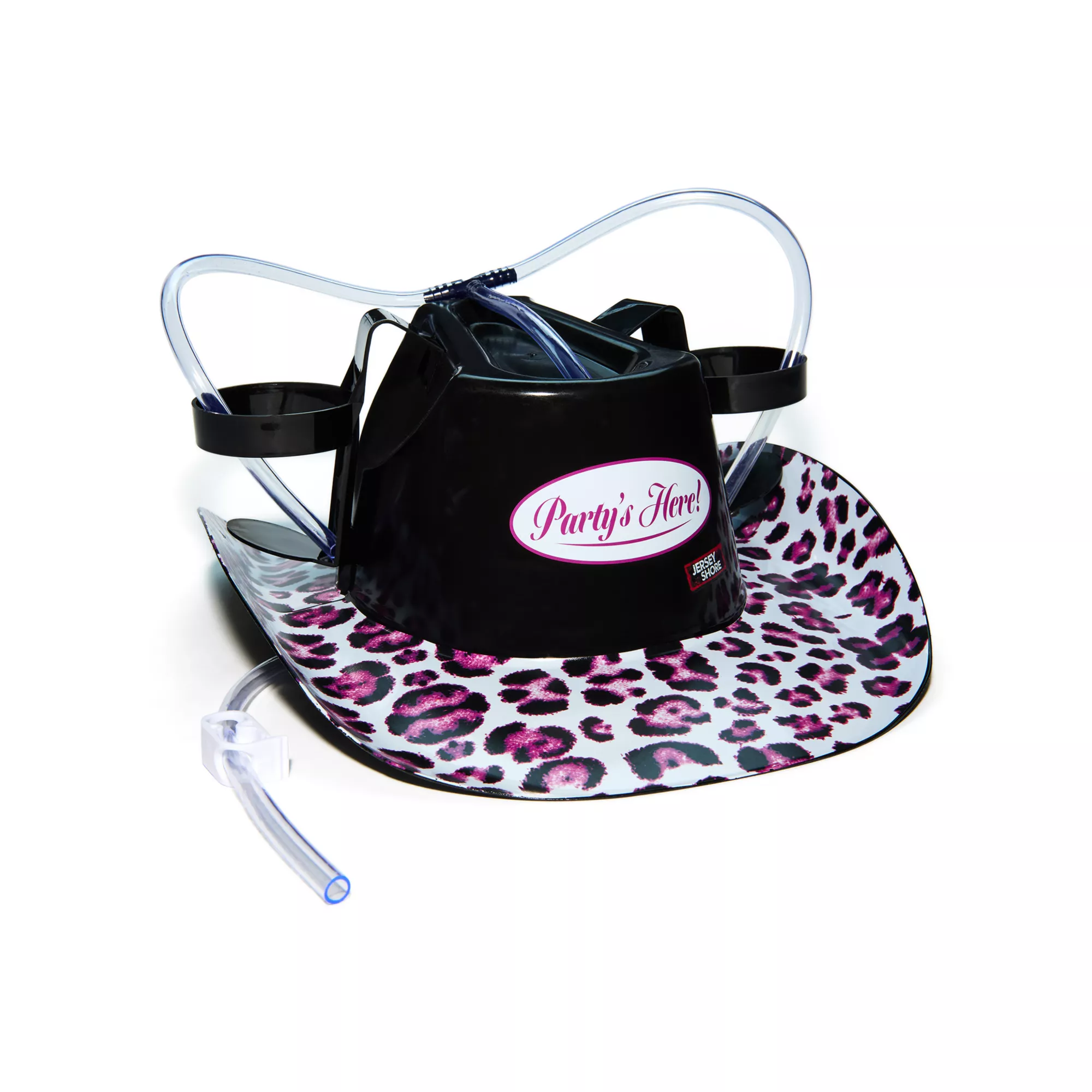 Party's Here Cowboy Drinking Hat - Jersey Shore at Spencer's