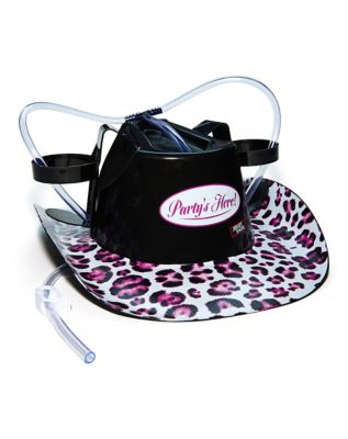 Party's Here Cowboy Drinking Hat - Jersey Shore