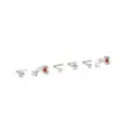 Multi-Pack Red Heart L-Bend Nose Pins 6 Pack - 20 Gauge at Spencer's