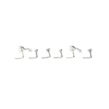 Multi-Pack Red Heart L-Bend Nose Pins 6 Pack - 20 Gauge at Spencer's