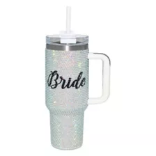 Bride Travel Tumbler with Straw - 40 oz. at Spencer's