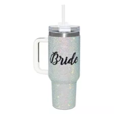 Bride Travel Tumbler with Straw - 40 oz. at Spencer's