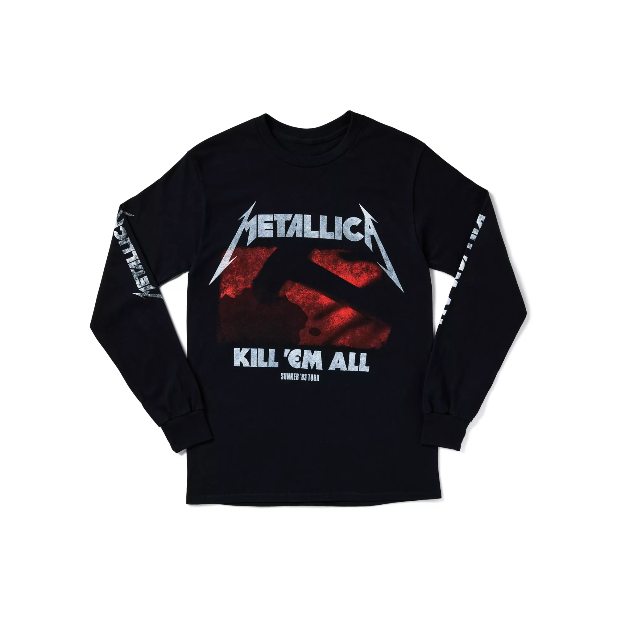 Metallica Kill 'Em All Long Sleeve T Shirt at Spencer's