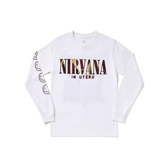 Nirvana In Utero Long Sleeve T Shirt at Spencer's