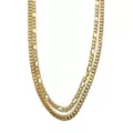 Goldtone Chain Link Multi-Row Wallet Chain at Spencer's
