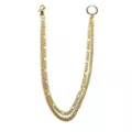 Goldtone Chain Link Multi-Row Wallet Chain at Spencer's
