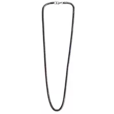 Hematite Tight Snake Chain Necklace at Spencer's