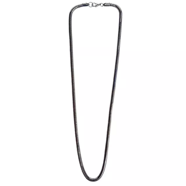 Hematite Tight Snake Chain Necklace at Spencer's