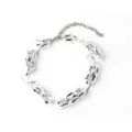 Silvertone Large Link Chain Choker Necklace at Spencer's