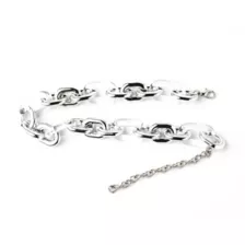 Silvertone Large Link Chain Choker Necklace at Spencer's