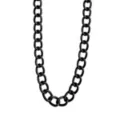 Black Thick Curb Chain Necklace at Spencer's