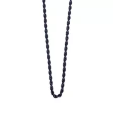 Black Rope Chain Necklace at Spencer's