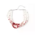 Pearl Effect Blood Choker Necklace at Spencer's