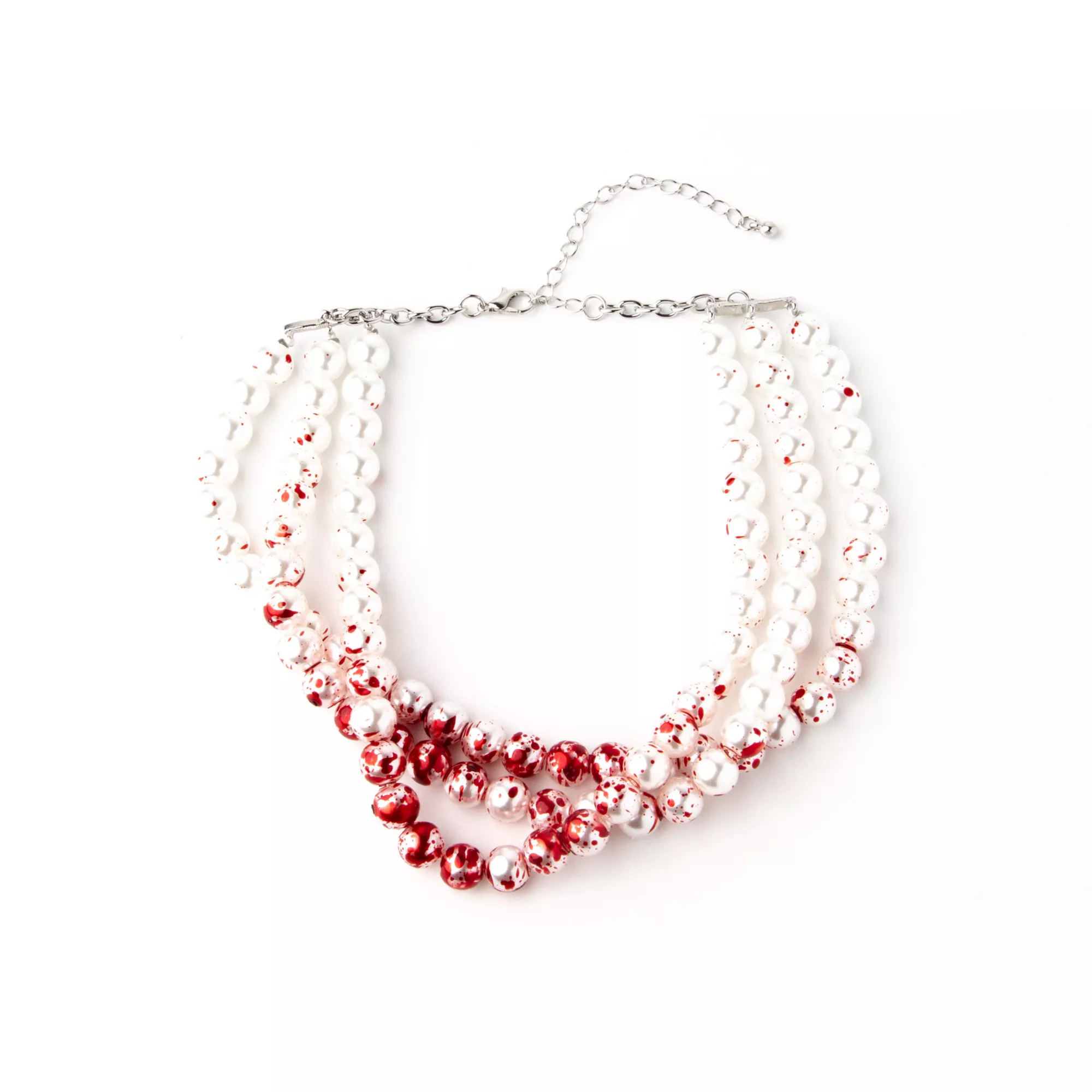 Pearl Effect Blood Choker Necklace at Spencer's