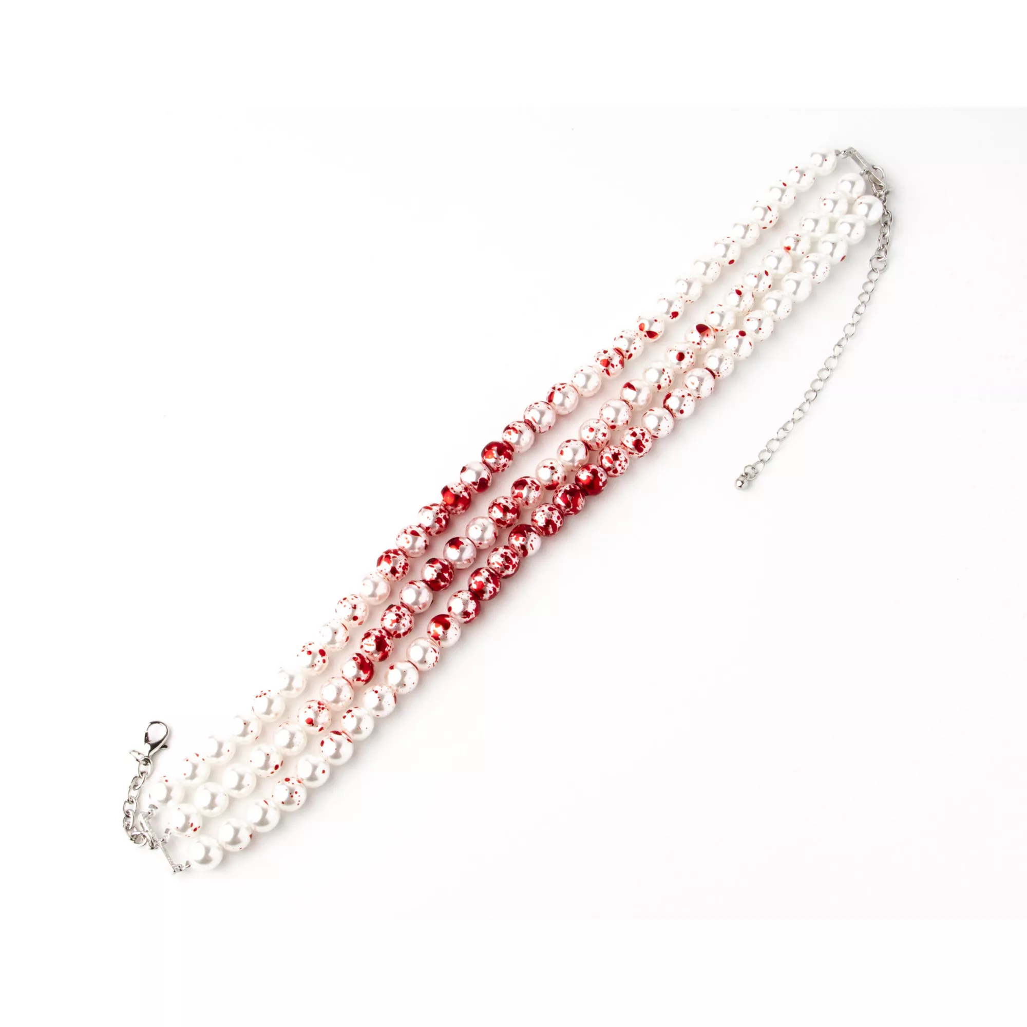 Pearl Effect Blood Choker Necklace at Spencer's