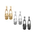 Multi-Pack Skull Safety Pin Dangle Earrings - 3 Pair at Spencer's