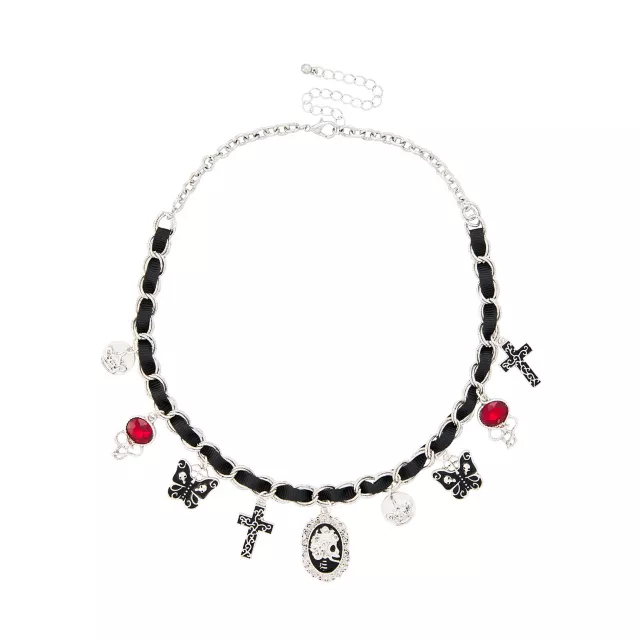 Gothic Charm Choker Necklace at Spencer's