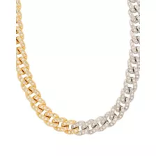 Mixed Silvertone and Goldtone Chain Choker Necklace at Spencer's