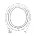 Multi-Pack Heart Chain Choker Necklaces - 4 Pack at Spencer's