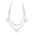 Double Row Butterfly Wallet Chain at Spencer's